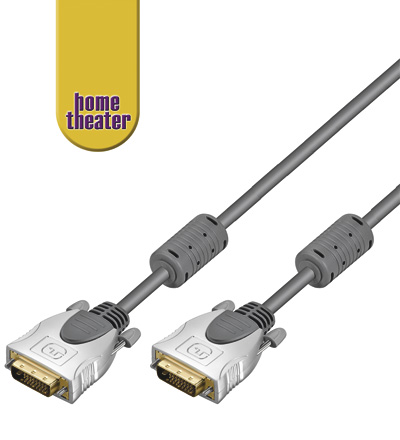 [152939] DVI-D dual link kabel, han/han, HQ, 7,5 meter