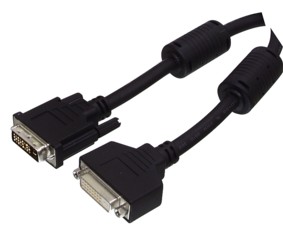 [152953] DVI-D forlænger kabel, 1,0 meter