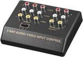 [153050] 3 way Audio-video input control Goobay