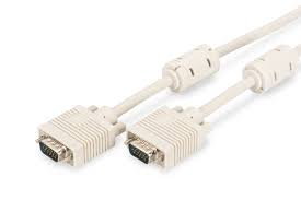 [153155] VGA-kabel han/han, HQ, 5,0 meter Grå