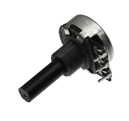 [153206] Potentiometer 20/6 Mono Log 100K kort aksel