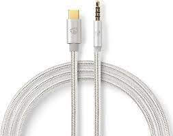 [153371] USB C &gt; Minijack 4p, lydkabel til Smartphone