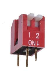 [153445] DIP Switch Piano 2-Pole