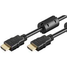 [153537] Hjhastigheds HDMI-kabel med Ethernet, Ferrit (4K@60Hz) 5 mtr.