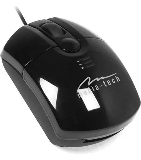 [153626] Optisk mini mus med skjult udrulleligt kabel
