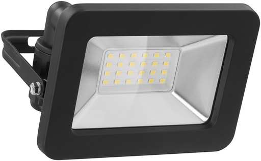 [153702] LED udendørs projektør,4000K 20 W Sort