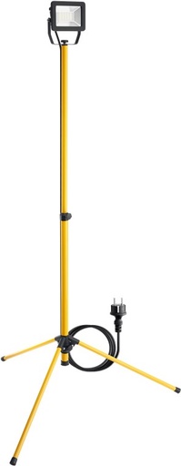 [153708] LED konstruktions spotlight 4000K med teleskopisk stativ, 30 W