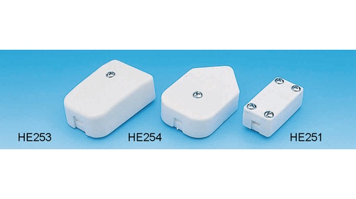 [153722] Terminalboks for 2x0.75 mm² Kabel  1 til 2