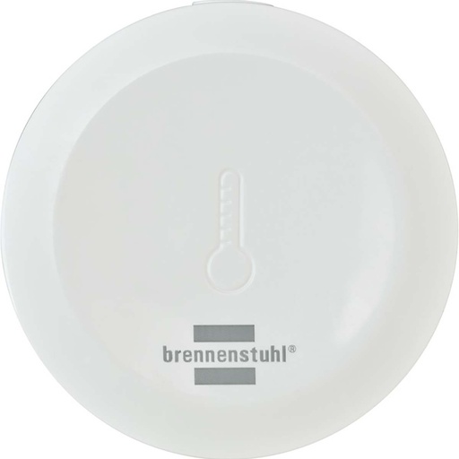 [153975] brennenstuhl®Connect Zigbee temperatur- og fugtighedssensor TFS CZ 01 (smart temperatur- og fugtighedsmåler)