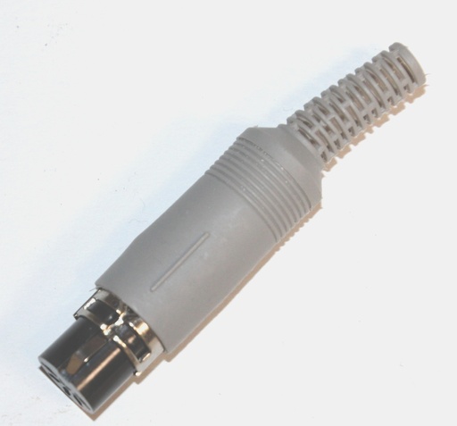 [154192] DIN Hun 5-Pol 180 Plastic GR