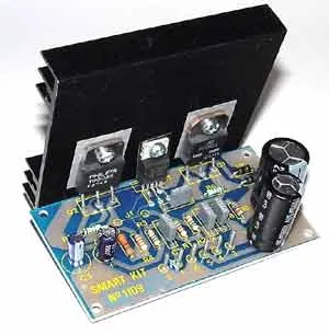 [13180] Byggesæt: Hi-fi Udgangsforstærker, 40W, mono