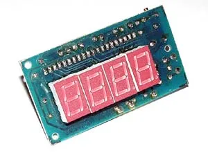 [28749] Byggesæt: LED Digitalvoltmeter 0-199V UK