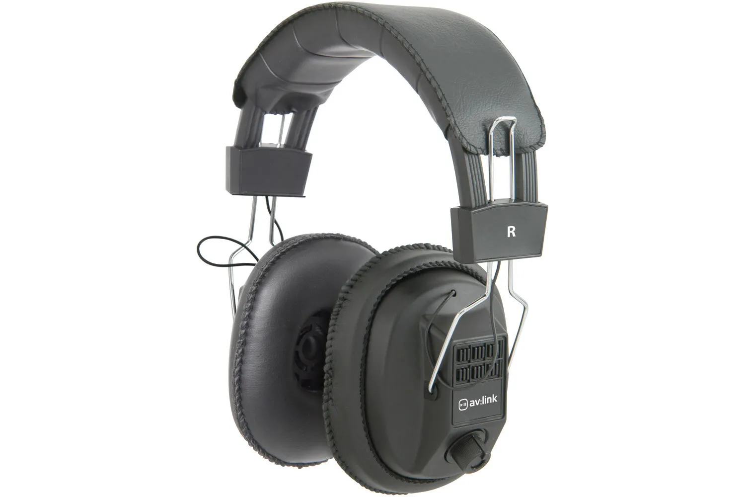 [28800] Hovedtelefon m. Stereo/Mono omskifter og volumekontrol
