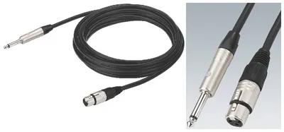 [29455] Jack Mono-XLR kabel 10m.