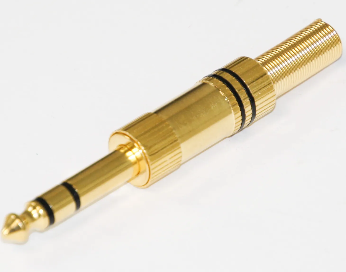 [29881] Jack 6,3 Stereo Han Metal Guld