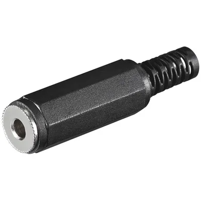 [29927] 3,5mm minijack stereo hun plastik, LOW COST