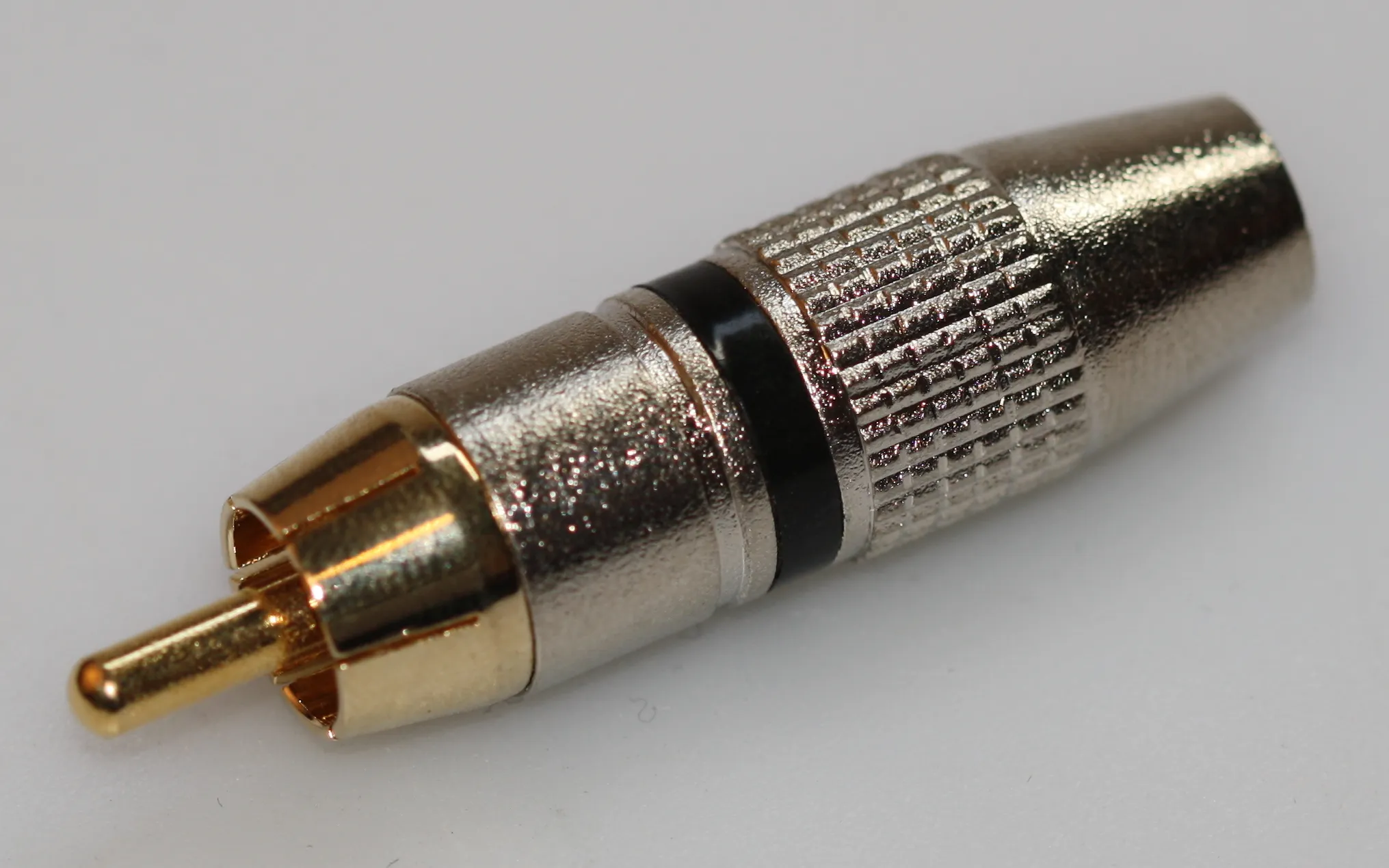 [29959] Phono han guld 6mm. sort