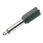 [29995] 6,3mm. Mono Han - 3,5mm. Stereo Hun Adapter