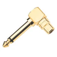 [29997] 6,3 Mono Plug-Rca Fem.90oGold