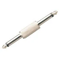 [30002] 6,3mm. Mono Han - 6,3mm. Mono Han Adapter Metal
