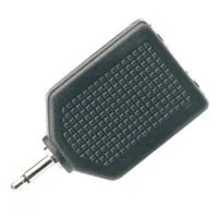 [30027] 3,5mm. Mono Han - 2 x 6,3mm. Mono Hun Adapter