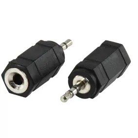 [30037] 2,5mm. Stereo Han -3,5mm.  Stereo Hun Adapter