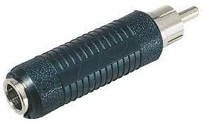 [30043] 1 x Phono (RCA) Han - 1 x 6,3mm.  Mono Hun  Adapter