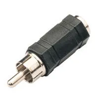 [30045] Phono (RCA) Han - 3,5mm.  Mono Hun Adapter