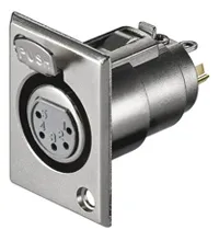 [30101] XLR 5-P Chassis Hun 26x36mm.