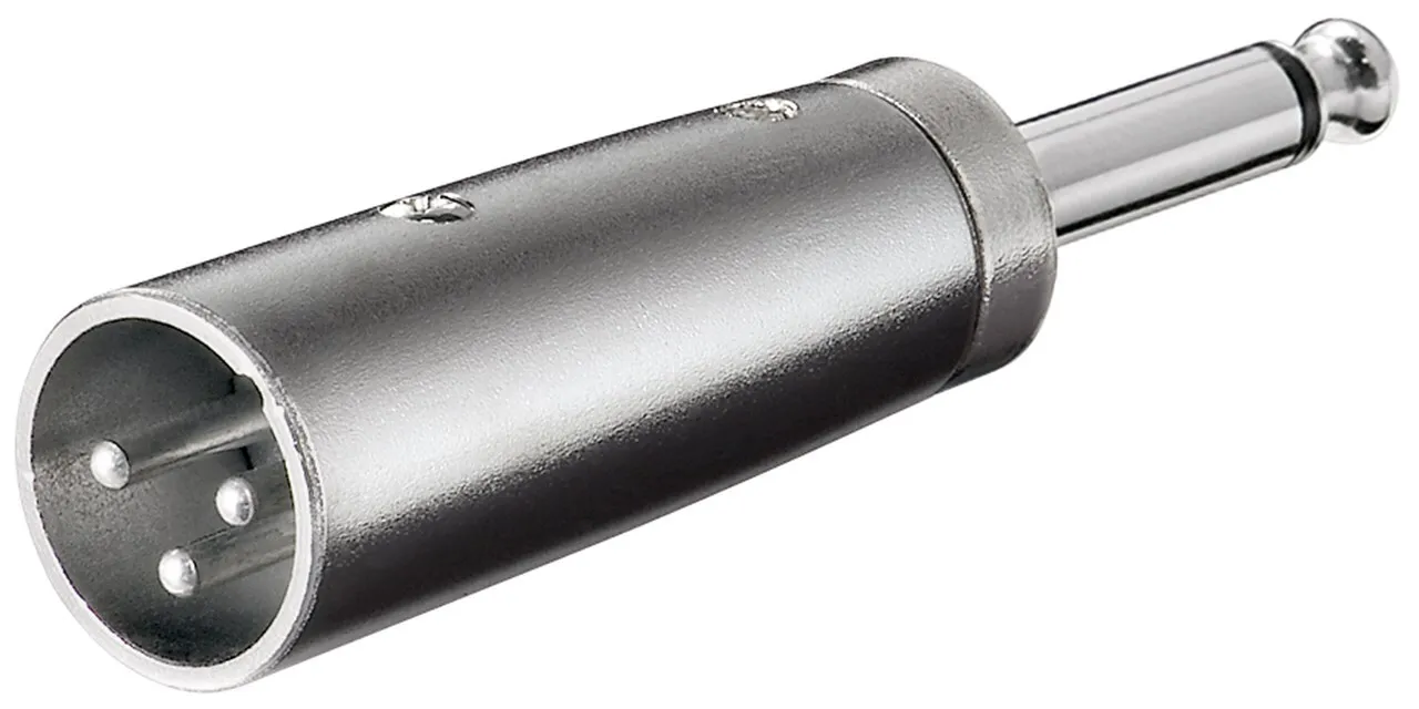 [30121] Adapter XLR HAN - 6,3 Jack Mono HAN