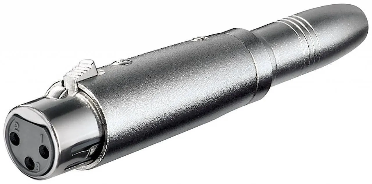 [30128] Adapter XLR HUN - 6,3 Jack Mono HUN