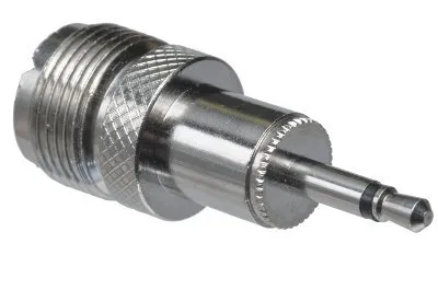 [30293] 3,5mm.  Mono Han - UHF Hun Adapter