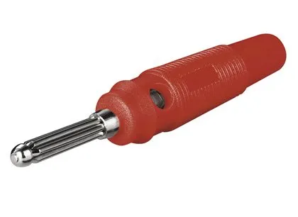 [30412] Bananstik Han 4mm Skrue Soft Rød
