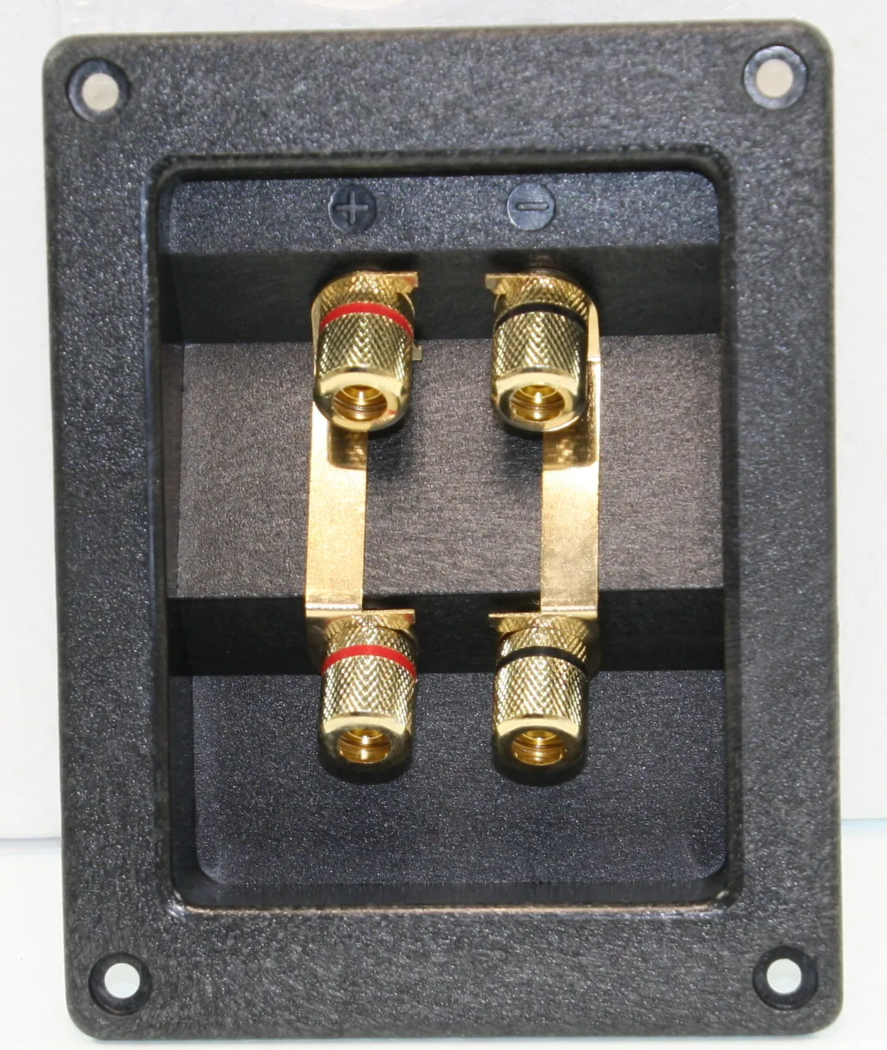[30455] Højttalerterminal, bi-wiring