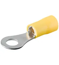 [30473] Terminal Ring 6,4mm. Gul