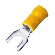 [30478] Gaffelstik gul Br: 6,4mm. 