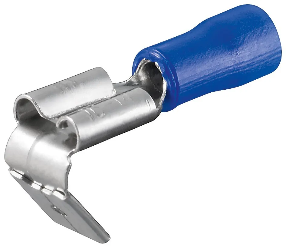 [30492] Terminal Splitter 6,35mm Blå Bulk