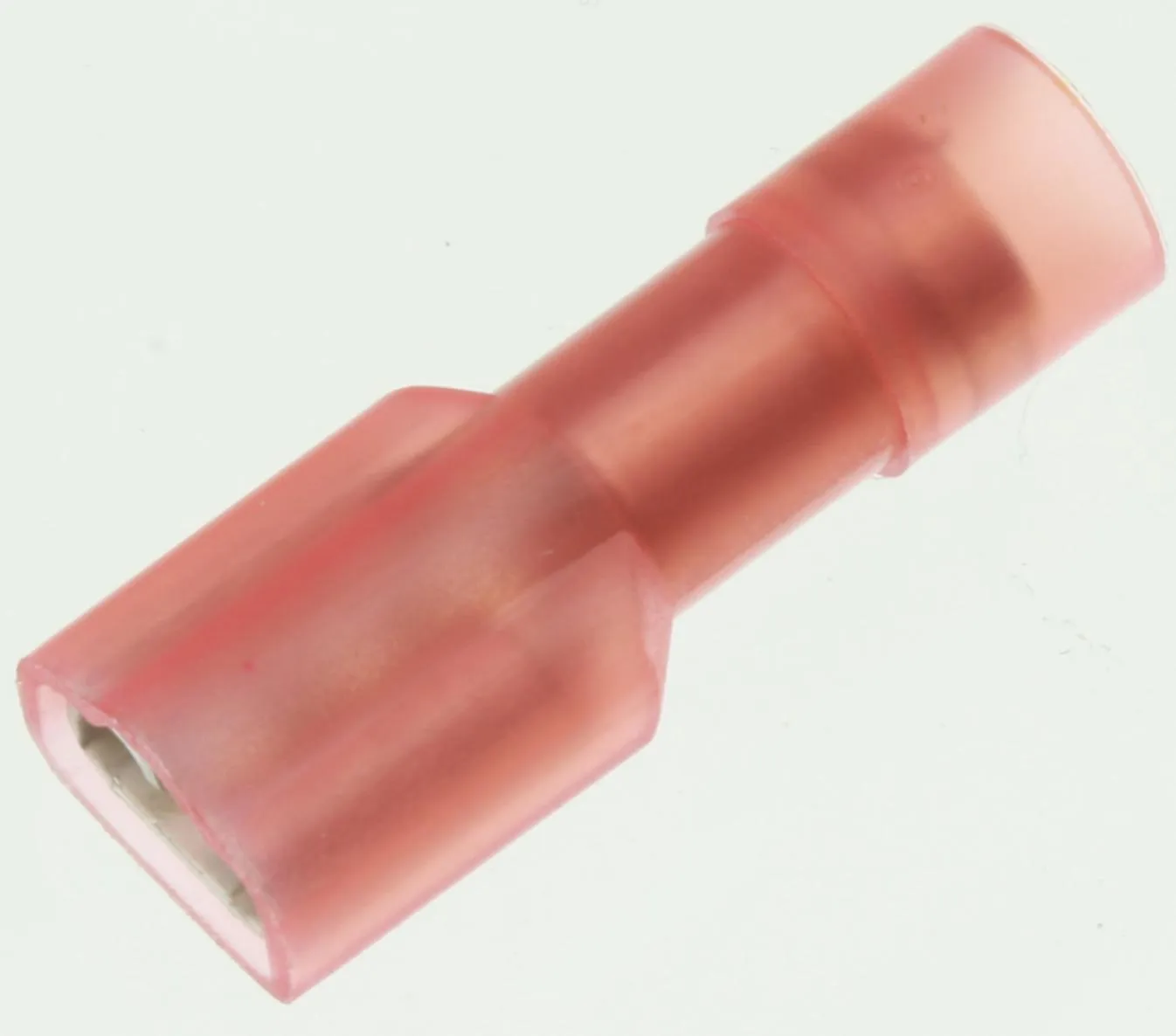 [30494] Spadestik 4,8x0,8mm Rød hun Fuldisoleret