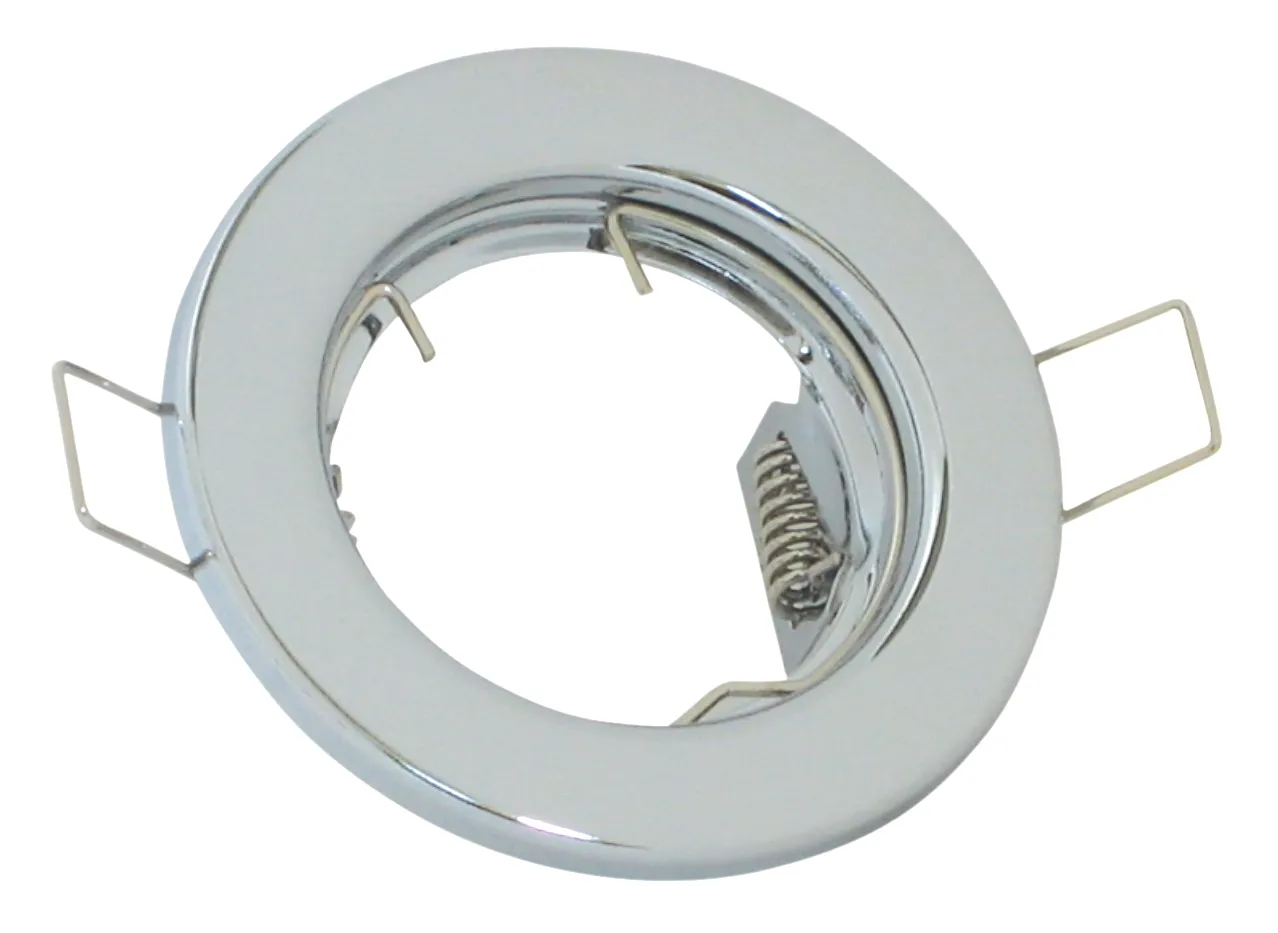 [31297] Halogen-lampe fatning MR16 chrom