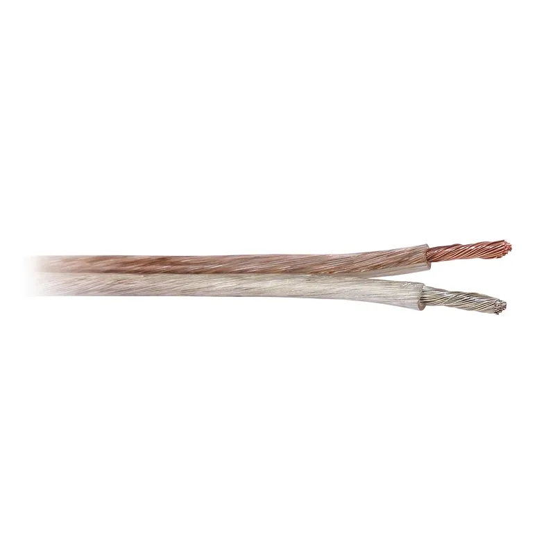 [31875] Højttalerkabel, 2 x 4mm², Transparent