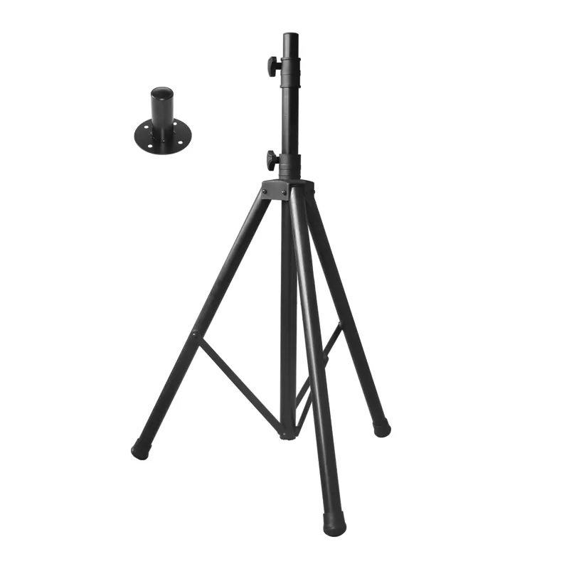 [48300] Højttalerstativ, 2m, 30kg, sort
