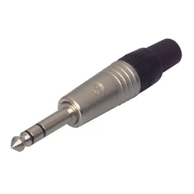 [48809] 6,3 Stereo jack, han, NEUTRIK