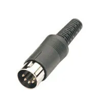 [48840] DIN Han 5-Pol 180¤ Plastic