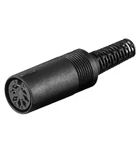 [48845] DIN Hun 7-Pol Plastic/270