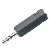 [48857] 3,5mm. Stereo Han - 3,5mm. Mono Hun Adapter