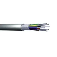 [48981] Audiokabel, 8-leder, 0.2mm², 6,5mm, skærmet, grå