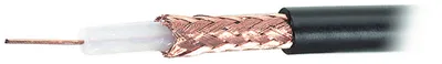 [49048] 6,1mm Coax-kabel  75ohm Sort