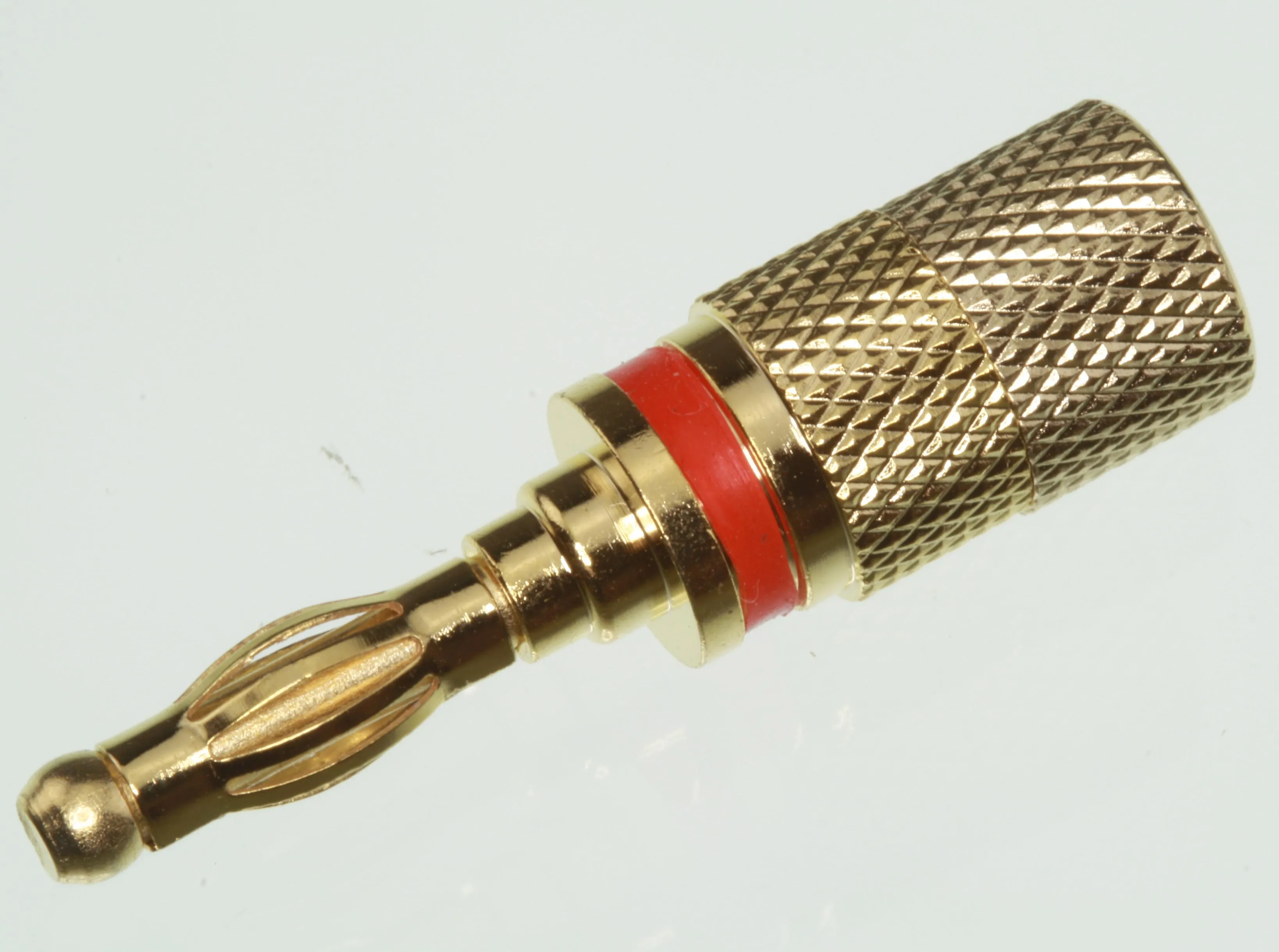 [77335] Bananstik, 4mm GULD, Rød