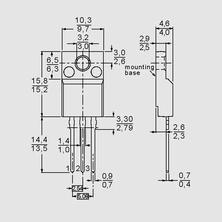 [77645] NPN 450V 5A 32W 150ns SOT186A