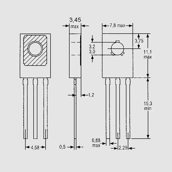 [77676] PNP-Darl 80V 4A 40W TO126